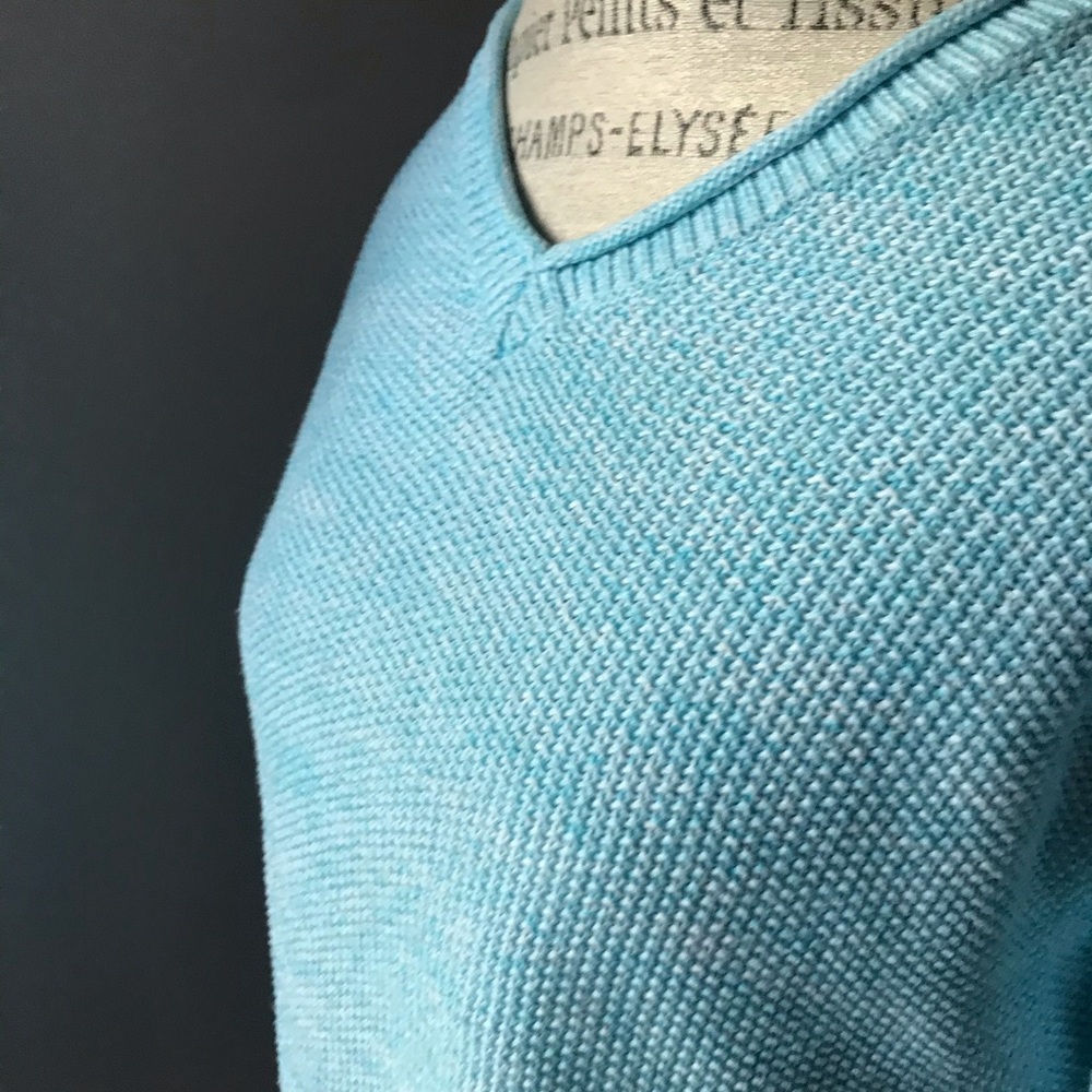 Croft & Barrow bright blue sweater - Picture 5 of 6
